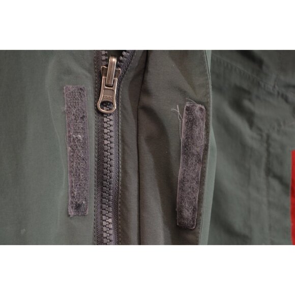 The North Face Mens Jacket Size Large Retro Outdoors Green Black Detachable Hood - Picture 8 of 16